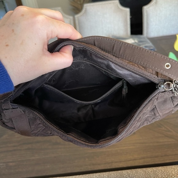 Vera Bradley Brown Small Purse - Picture 3 of 6